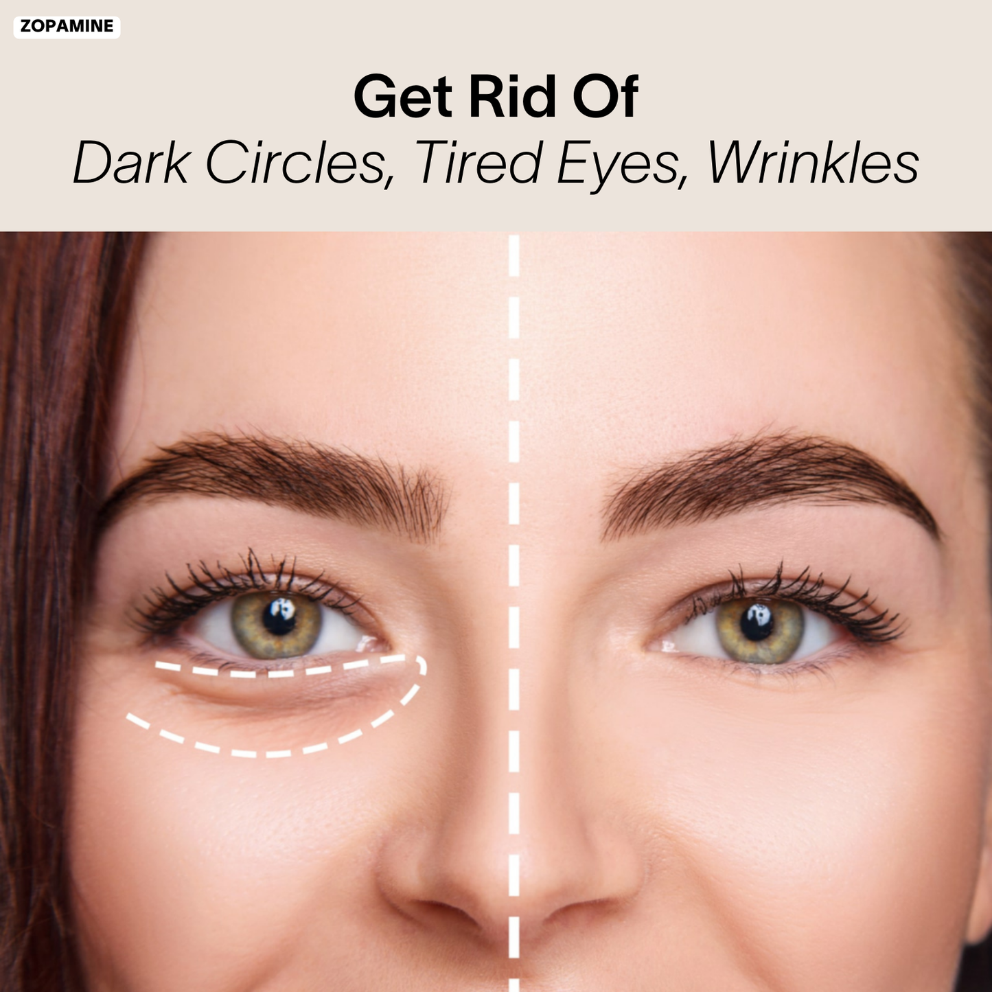 Transform Your Under Eye Skin in Just 2 Weeks with Red Light Therapy Under-Eye Massage Glasses